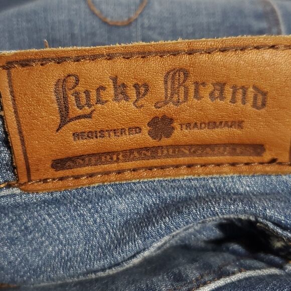 𝅺Lucky Brand Sofia Straight Leg Jeans Size 6 / 28 Long - Picture 9 of 9